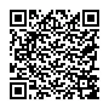 Código QR para número de telefone +19797587619