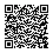 QR-koodi puhelinnumerolle +19797589550