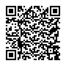 QR код за телефонен номер +19797589921