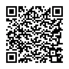 QR-koodi puhelinnumerolle +19797740428