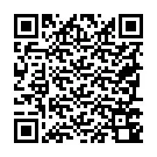 Kode QR untuk nomor Telepon +19797740639