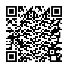 Código QR para número de teléfono +19797740789