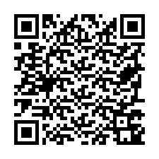 Kode QR untuk nomor Telepon +19797741147