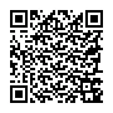 QR Code สำหรับหมายเลขโทรศัพท์ +19797741418