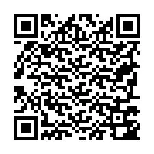 Código QR para número de teléfono +19797742025