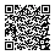 QR Code สำหรับหมายเลขโทรศัพท์ +19797742158