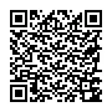 QR kód a telefonszámhoz +19797742246