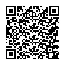 QR-koodi puhelinnumerolle +19797742277