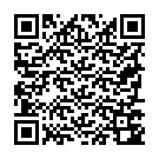 Código QR para número de teléfono +19797742285