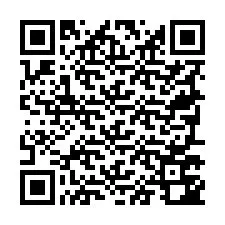 QR Code สำหรับหมายเลขโทรศัพท์ +19797742348