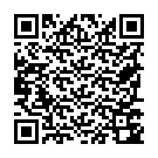 Kode QR untuk nomor Telepon +19797742367