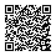 Código QR para número de teléfono +19797742385