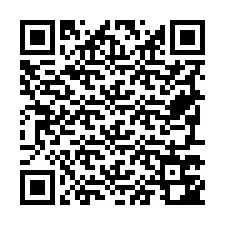 QR-Code für Telefonnummer +19797742407