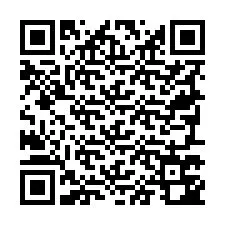 Kode QR untuk nomor Telepon +19797742408