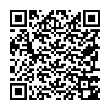 QR Code สำหรับหมายเลขโทรศัพท์ +19797742433