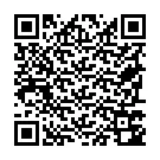 Código QR para número de telefone +19797742473