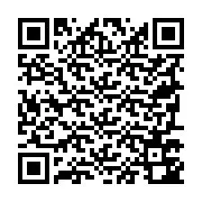 Código QR para número de telefone +19797742554