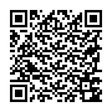 Kode QR untuk nomor Telepon +19797742562