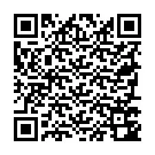 Código QR para número de teléfono +19797742684