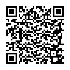 QR kód a telefonszámhoz +19797742726
