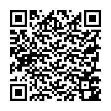 Código QR para número de teléfono +19797742734