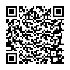 Codice QR per il numero di telefono +19797742758