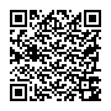 Código QR para número de telefone +19797742859