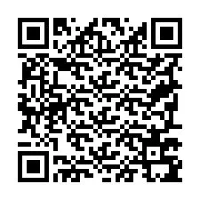 Código QR para número de telefone +19797795521