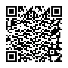 Código QR para número de teléfono +19798214003