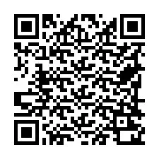 Código QR para número de teléfono +19798220267