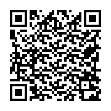 Código QR para número de teléfono +19798222737