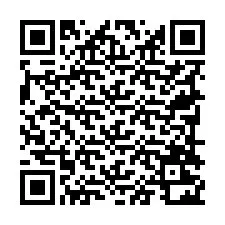 Código QR para número de teléfono +19798222768