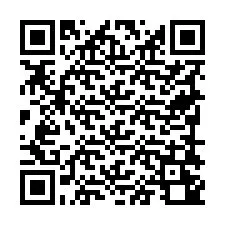 QR kód a telefonszámhoz +19798240086