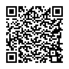 Código QR para número de teléfono +19798240644