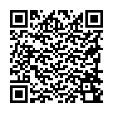 QR-koodi puhelinnumerolle +19798240782