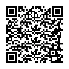 QR Code สำหรับหมายเลขโทรศัพท์ +19798242086