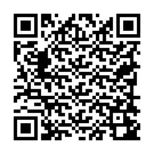 Código QR para número de teléfono +19798242199