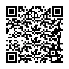 QR Code สำหรับหมายเลขโทรศัพท์ +19798242536
