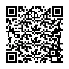 Código QR para número de teléfono +19798440278