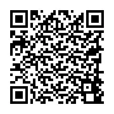 Código QR para número de teléfono +19798440458