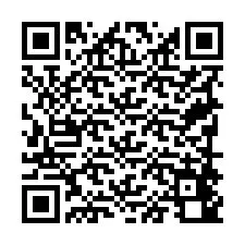 QR-code voor telefoonnummer +19798440491