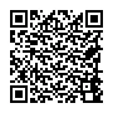 Código QR para número de teléfono +19798440837