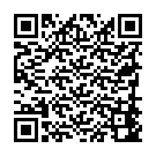 Código QR para número de telefone +19798442004