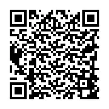 Código QR para número de teléfono +19798442034