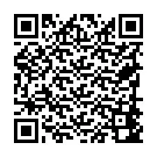 電話番号のQRコード +19798442043