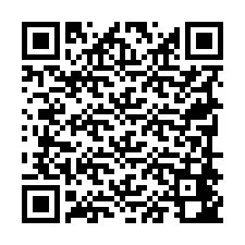 QR kód a telefonszámhoz +19798442078