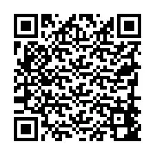 QR-koodi puhelinnumerolle +19798442404