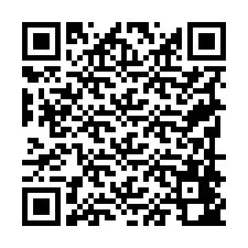 Kode QR untuk nomor Telepon +19798442571