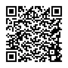 QR-koodi puhelinnumerolle +19798442591