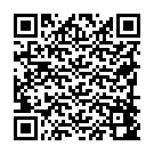 QR kód a telefonszámhoz +19798442612